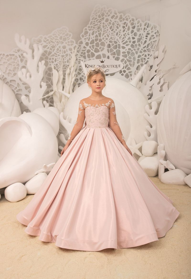 birthday dress blush pink