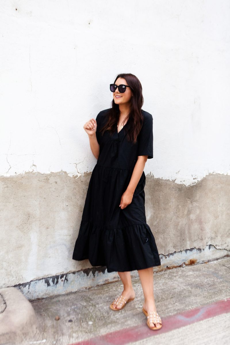 black casual dress everyday