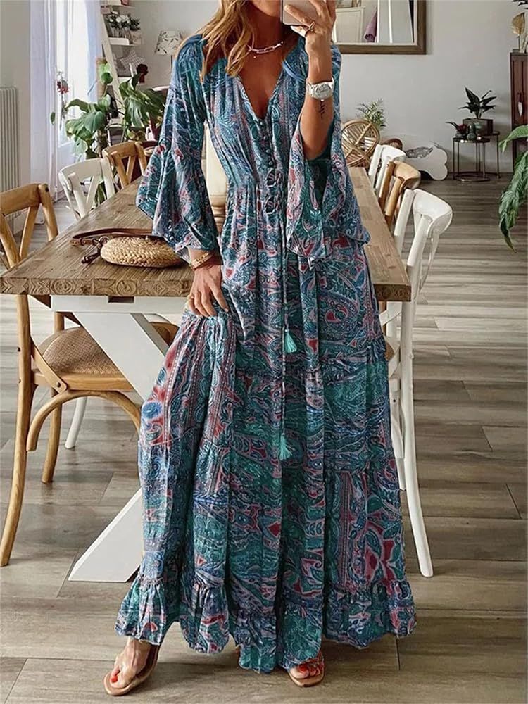 boho dresses boho maxi dress floral