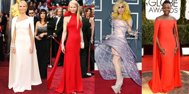 fashion inspiration celebrity red carpet dresses