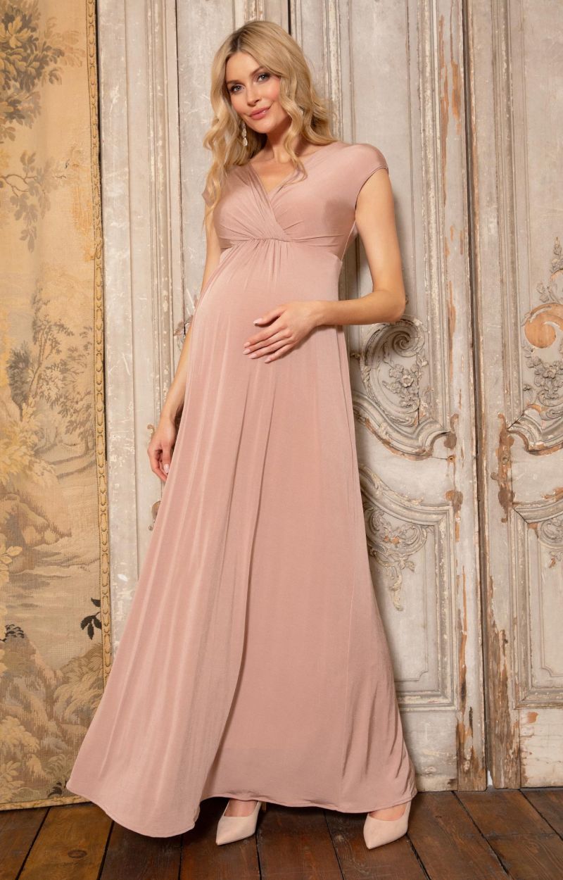 formal chic maternity dress
