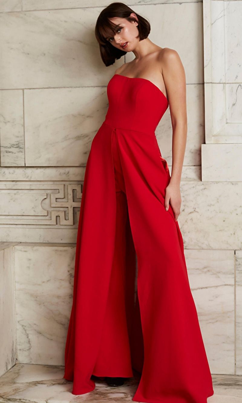 formal jumpsuit wide leg
