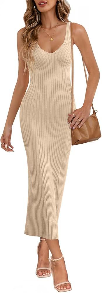 knit midi dress casual