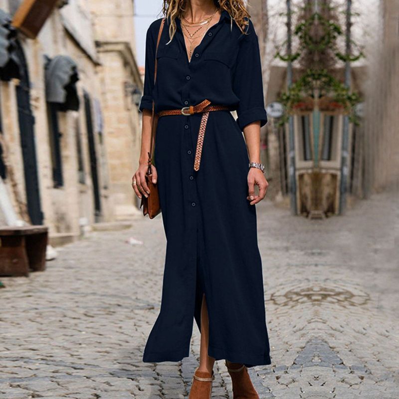 long sleeve shirt dress fall