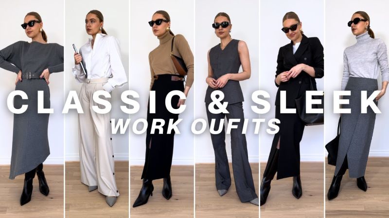 minimalist dress office women