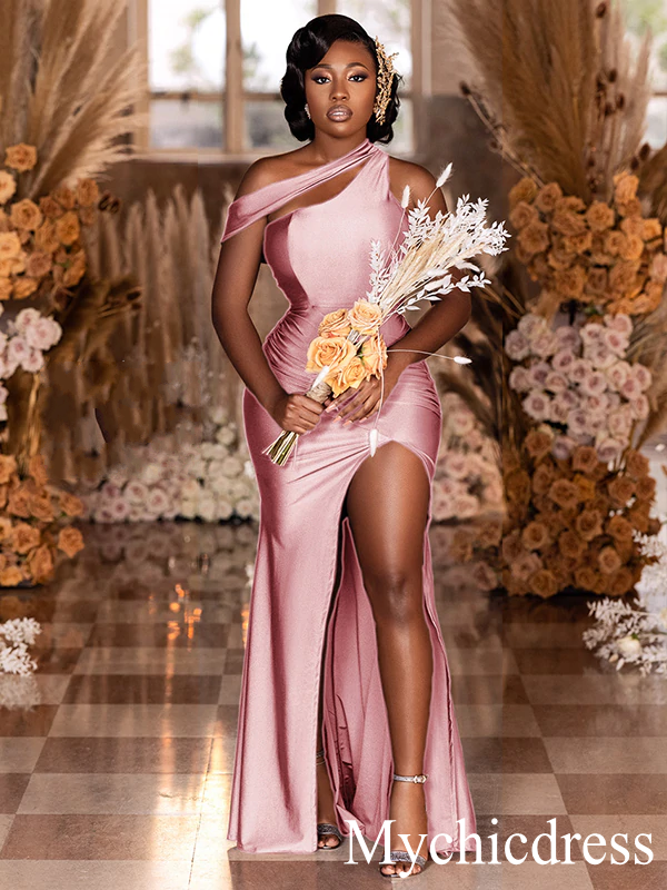 pink weddings guest dress