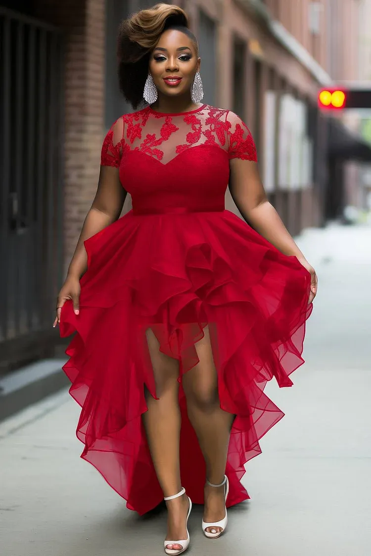 plus size mini dress party