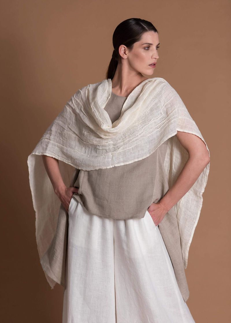 shawl summer linen