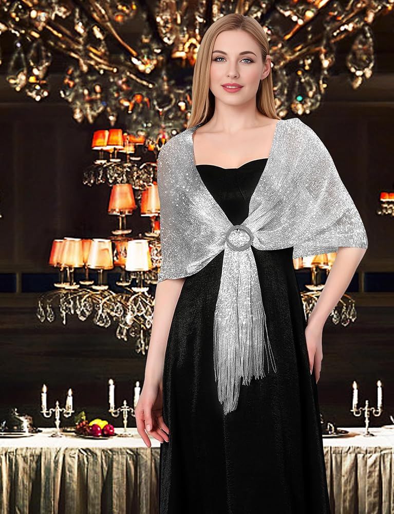 shawl wrap evening dress women