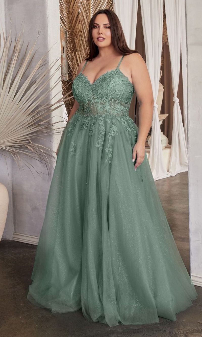 tall formal gown plus size