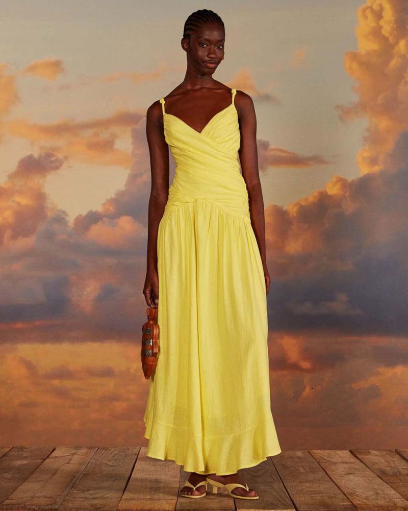 yellow dresses yellow maxi dress summer