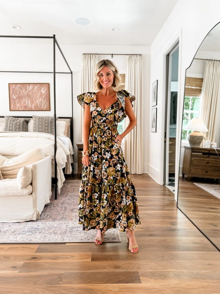 autumn wedding guest dress fall