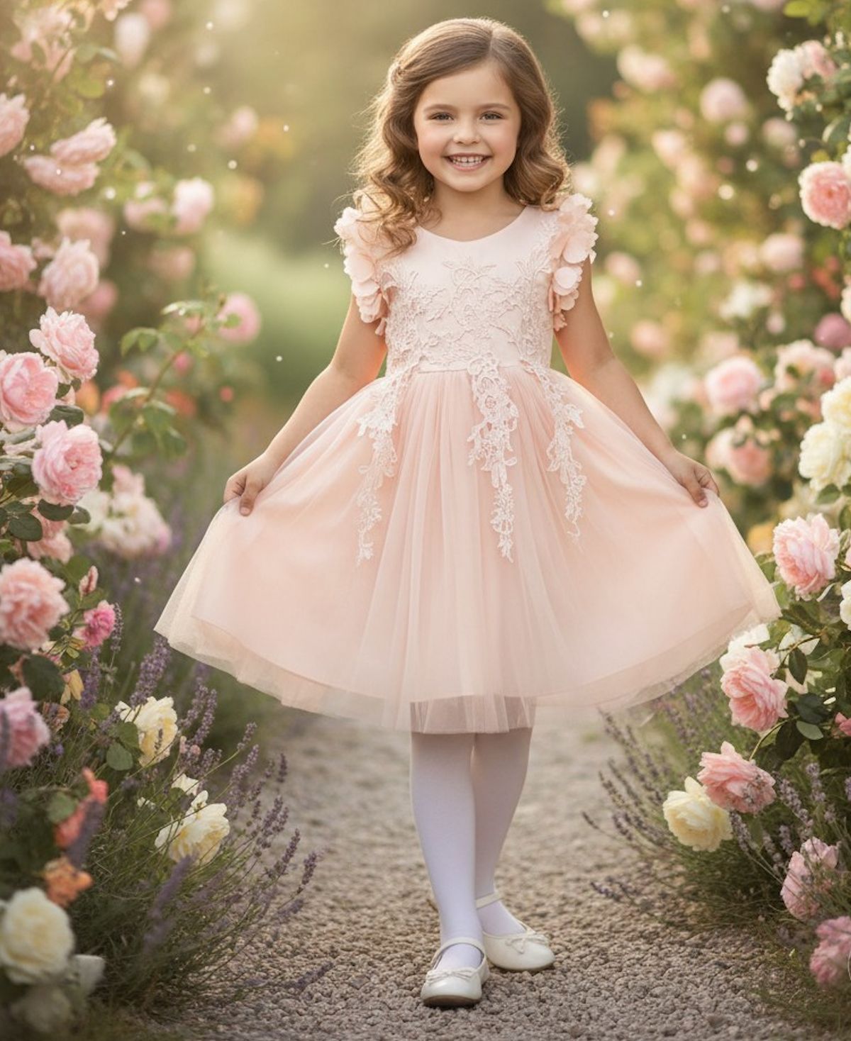 princess dresses_BIANCA DRESS PEACHY PINK - 10