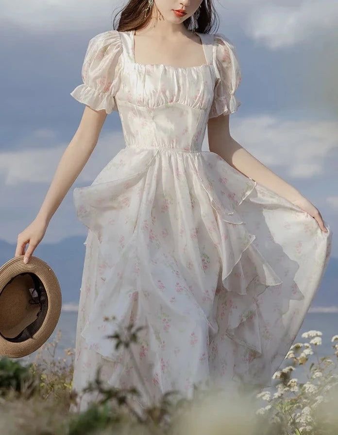 princess dresses_Jarrah Ethereal Princesscore Aesthetic Fairy Dress - S / Asian Sizing