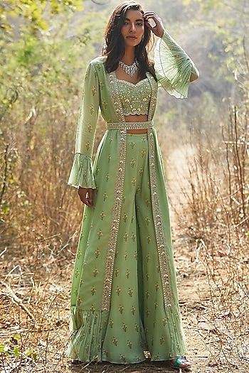 traditional dresses_Sana Barreja - Buy Lehenga, Sarees, Kurta Set Online 2025
