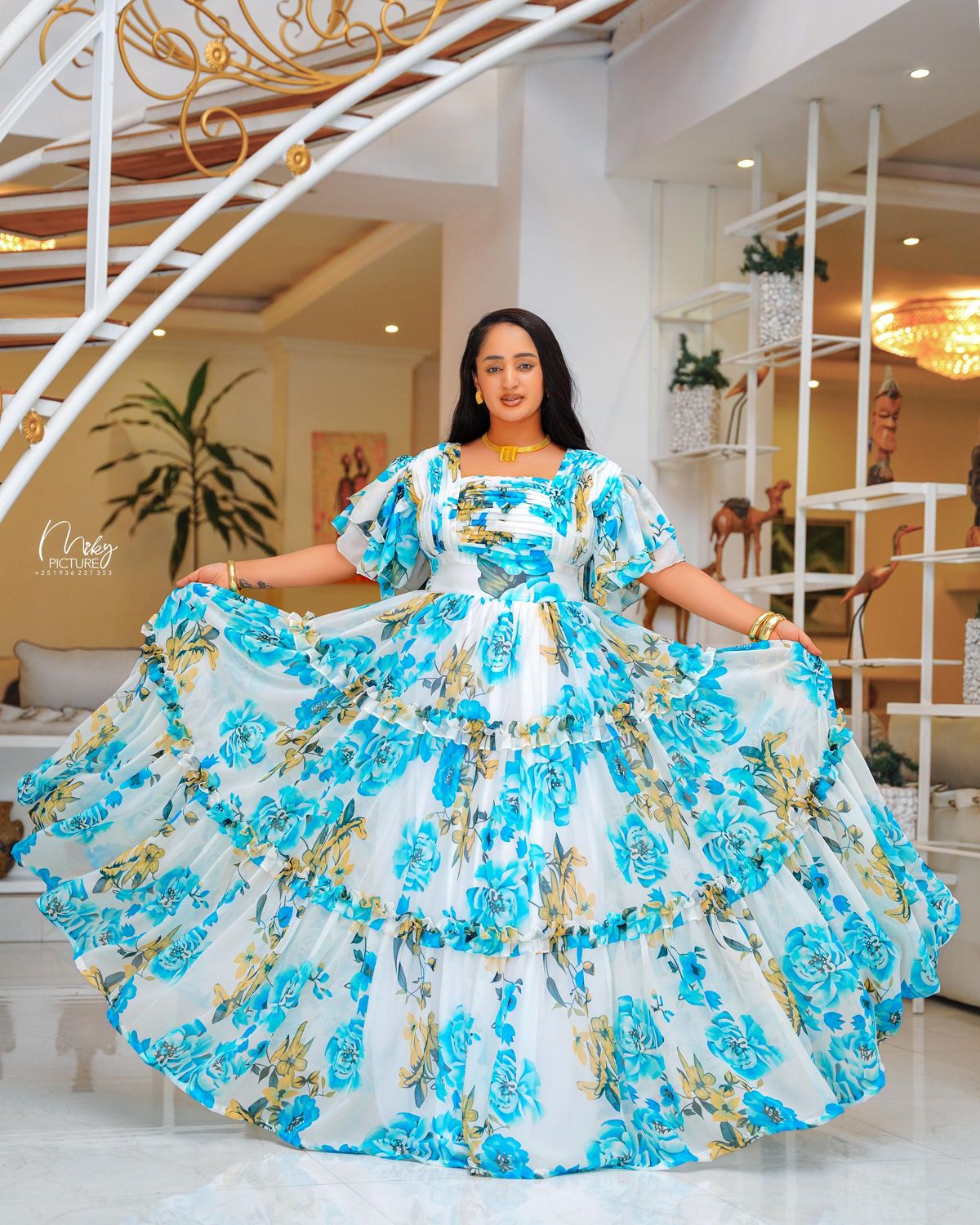 traditional dresses_Winta Habasha Chiffon Modern Clothes - A Blend of Timeless Elegance and Modern Style