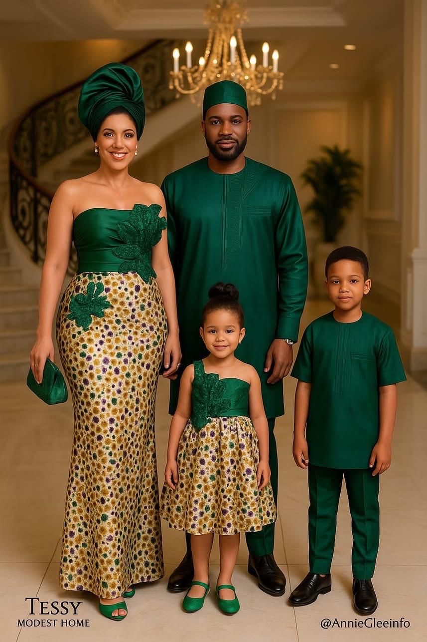 traditional dresses_African matching set/family matching set/Ankara dress/couples dress/Wedding dress/African fashion/reunion /African theme dress/Black family