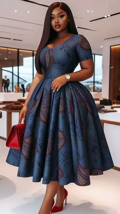 traditional dresses_STUNNING ANKARA  CHURCH AND OFFICE INSIPIRED LOOKS #zamakalefashion #africanfashioN #ankaradress