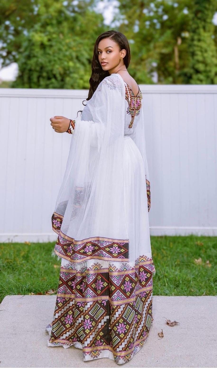 traditional dresses_Ethiopian and Eritrean traditional dress (habesha kemis