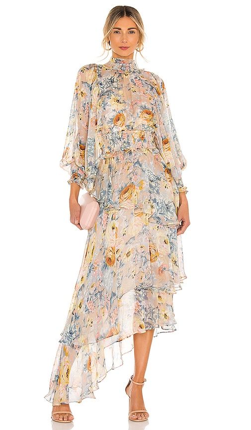 elegant dresses_ELLIATT Astrid Dress in Multi from Revolve.com