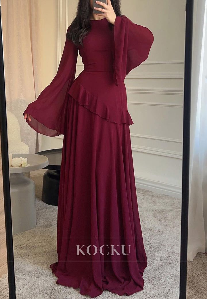long sleeve dresses_Wedding Guest Dresses