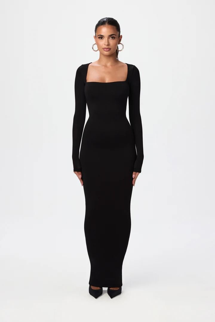 long sleeve dresses_Shapewear-like Basics & Women's Streetwear | Naked Wardrobe