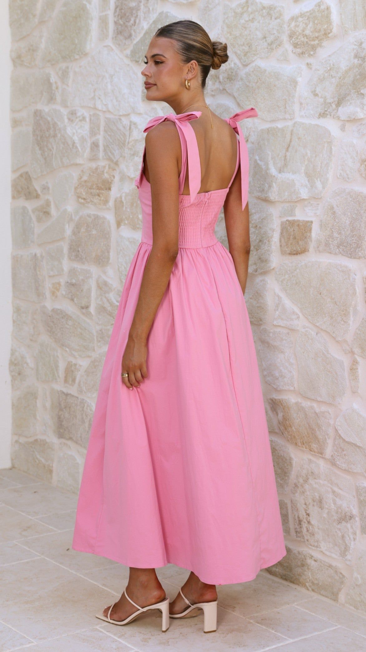 maxi dresses_Haisley Maxi Dress - Pink - 12 / Pink