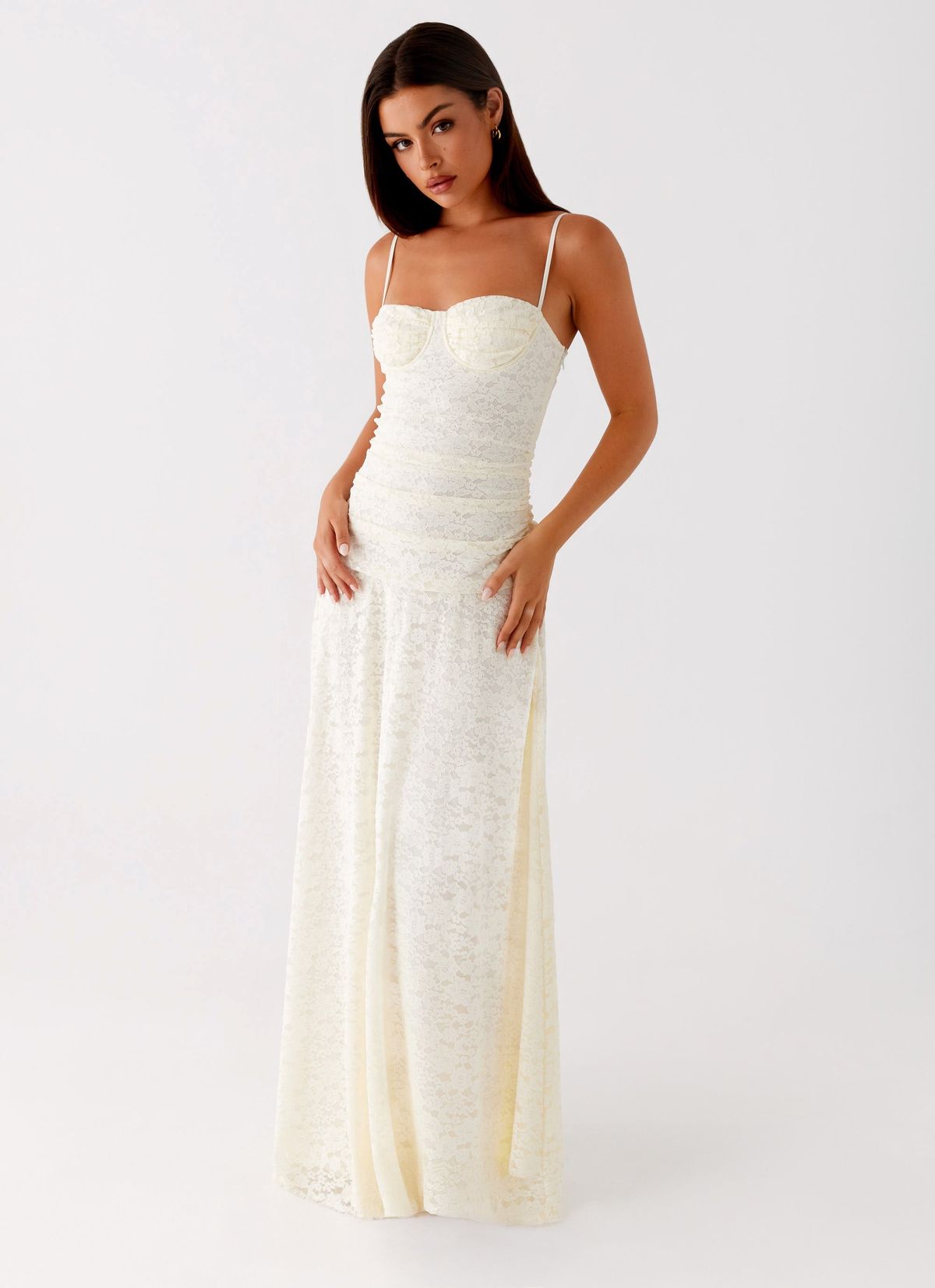 maxi dresses_Elsa Maxi Dress - Ivory