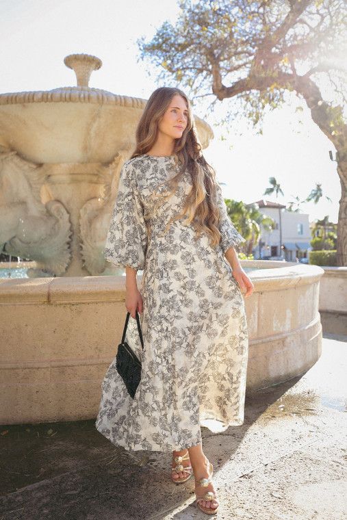 maxi dresses_The Black Ivy Dress