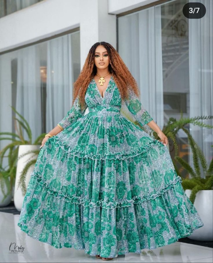 maxi dresses_Habeshan dress nur