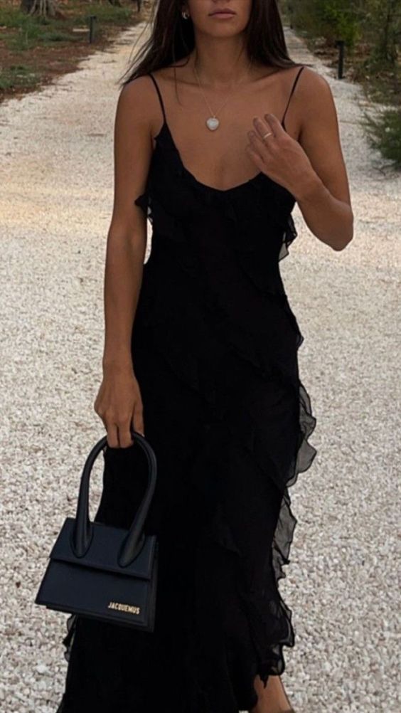 black dresses_Sexy Mermaid Straps Chiffon Black Prom Dress 21th Birthday Outfit P668 - ROYAL BLUE / Custom Size(Add Your Size On ”Order special instructions“ ）