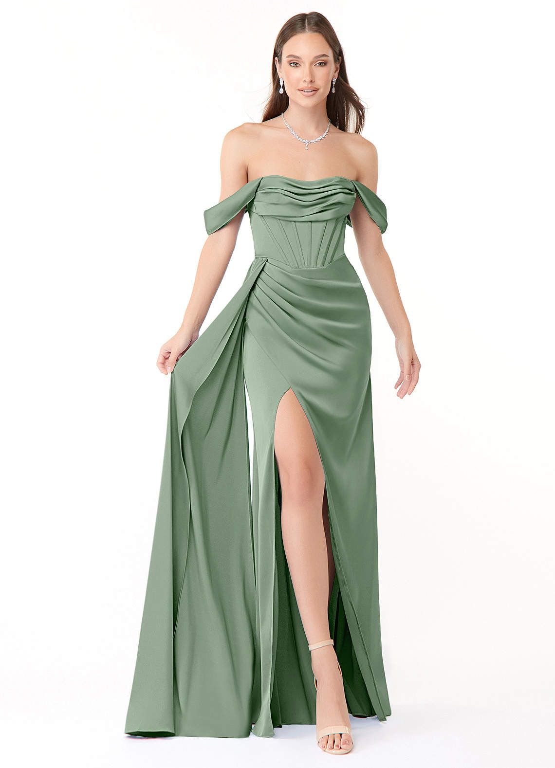 bridesmaid dresses_AZAZIE AMYRA - Sample Dress