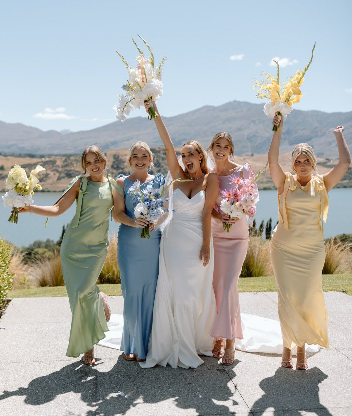 bridesmaid dresses_18 Rainbow Pastel Bridesmaid Dress Looks We Love