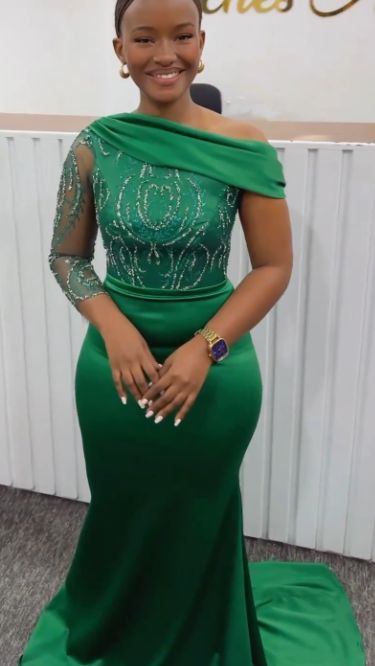 bridesmaid dresses_Emerald Green Bridesmaid Dress | alinanova