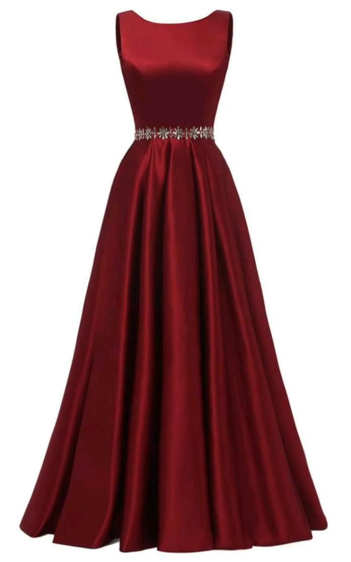bridesmaid dresses_red dress