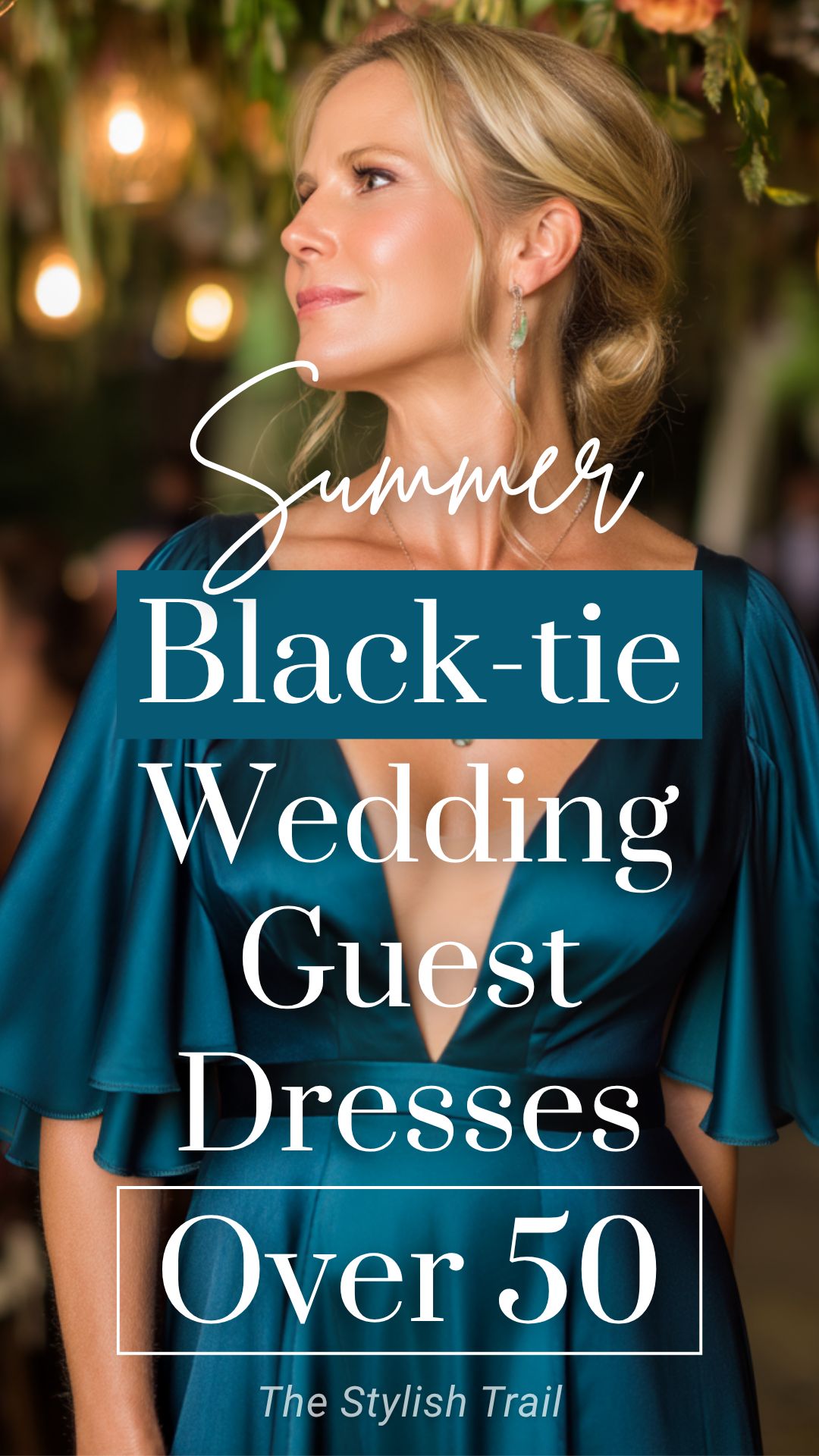 wedding guest dresses_15+ Classy and Elegant Summer Black Tie Wedding Guest Dresses for Over 50