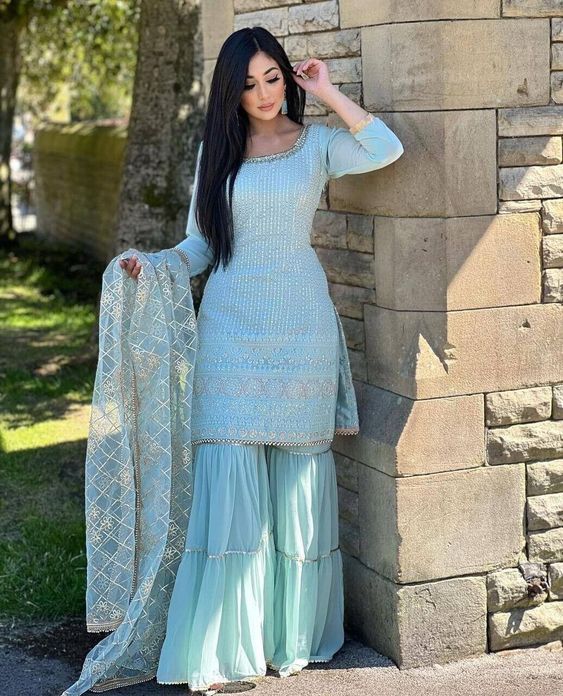 Pakistani dresses_NEW SALWAR KAMEEZ WEDDING PAKISTANI PARTY WEAR DRESS DESIGNER BOLLYWOOD INDIAN  | eBay