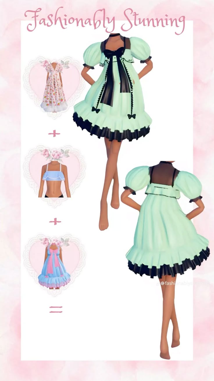 impress outfits_Doll dress combo