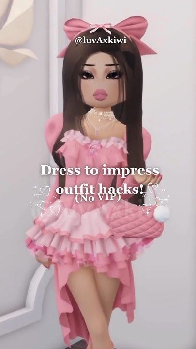 impress outfits_Dress to Impress outfit hacks no vip roblox part 13