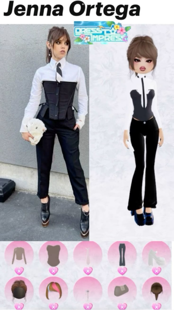 impress outfits_Jenna Ortega Dress to impress