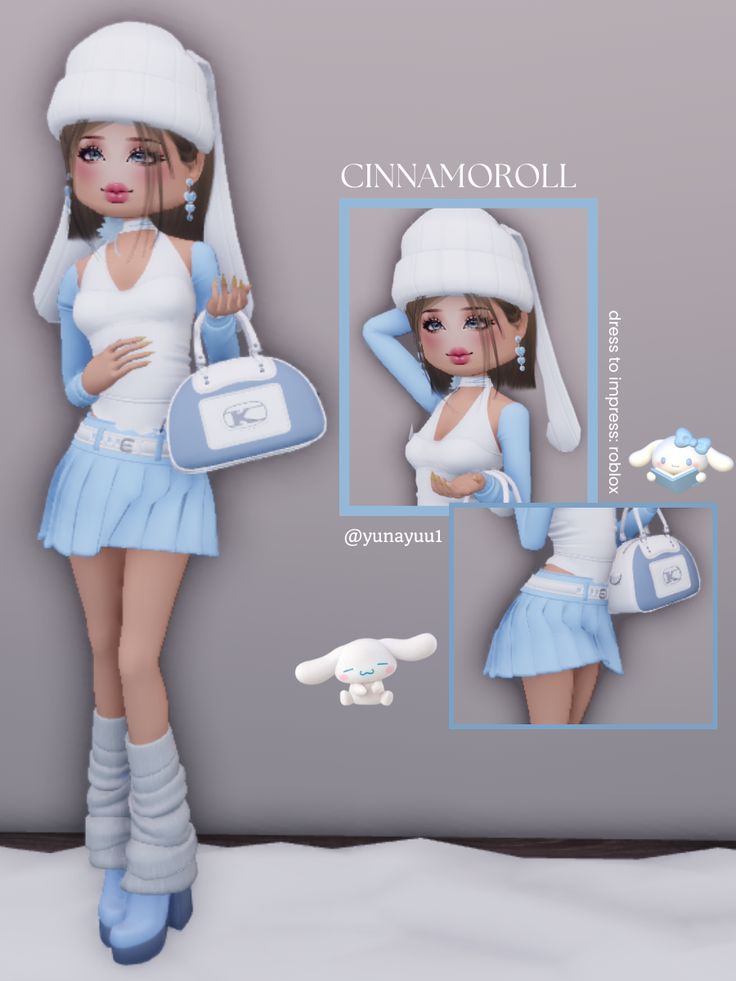 impress outfits_dti: cinnamoroll !!
