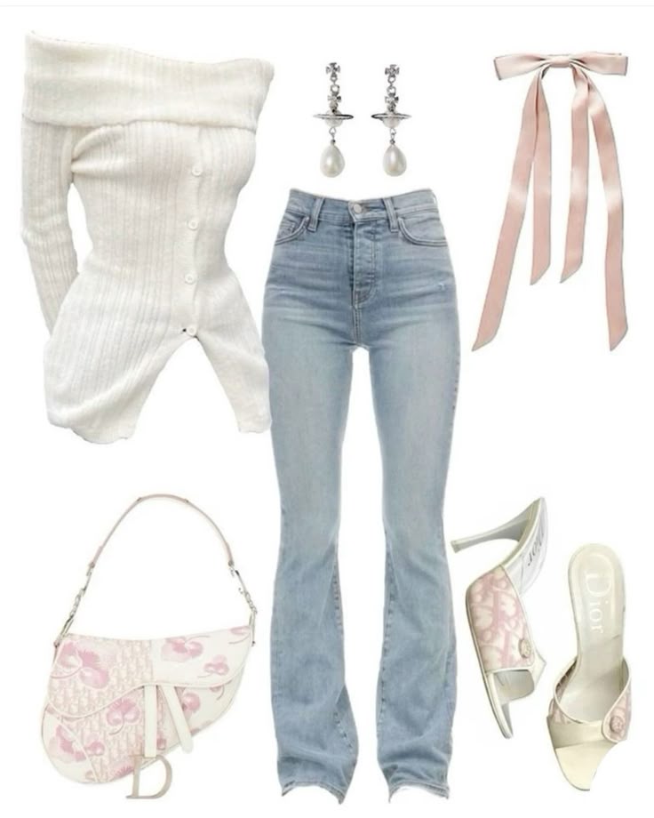 impress outfits_coquette aesthetic girly outfit!