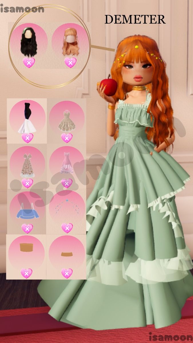 impress outfits_DTI, Greek Godess, Deméter