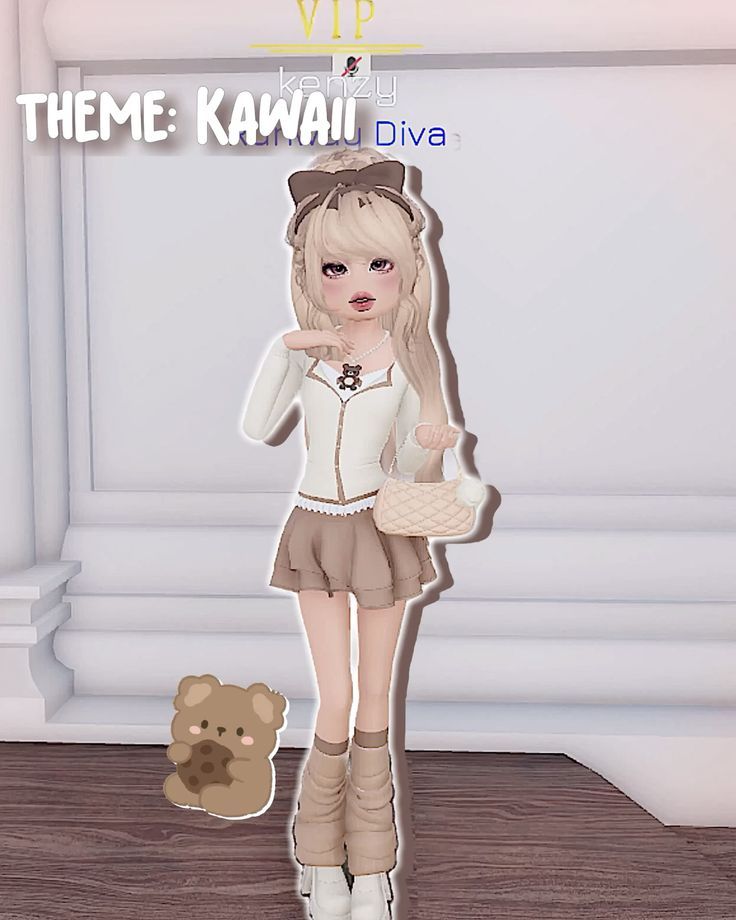 impress outfits_Dress to impress Theme:Kawaii