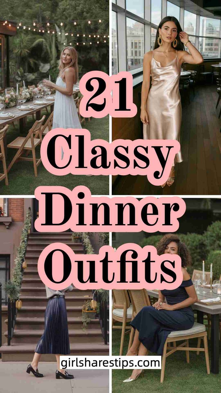 fancy outfits_21 Chic Classy Dinner Outfits to Turn Heads at Your Next Special Dinner Event