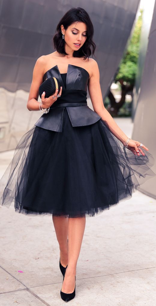 fancy dresses_33 Easy Black Outfits That Will Speak to Your Soul