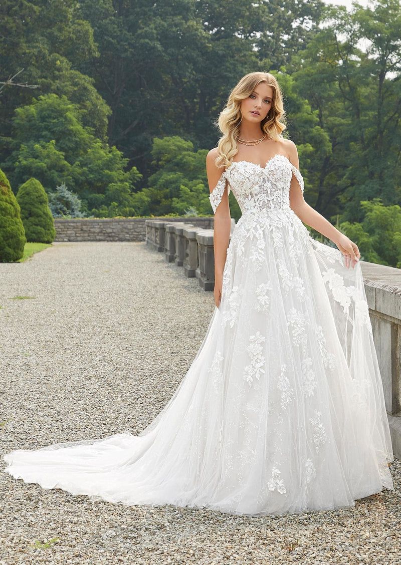 fancy dresses_Morilee Divina Wedding Dress