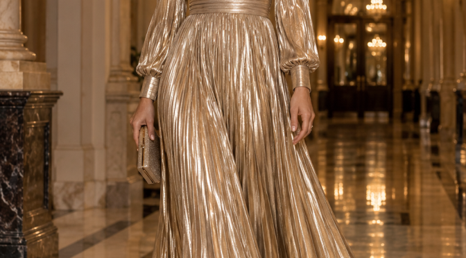 Gold and Silver Dresses: How to Wear Metallics with Balance