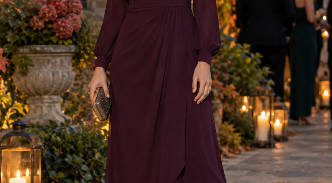 Purple Dresses for Autumn Events: From Soft Lavender to Deep Plum